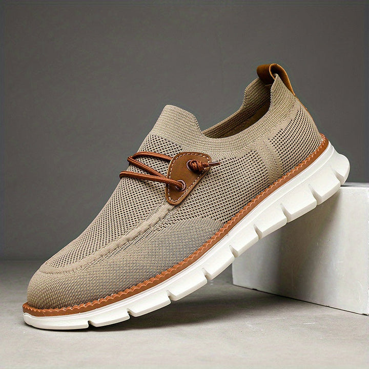 Justin – Casual Knit Loafers