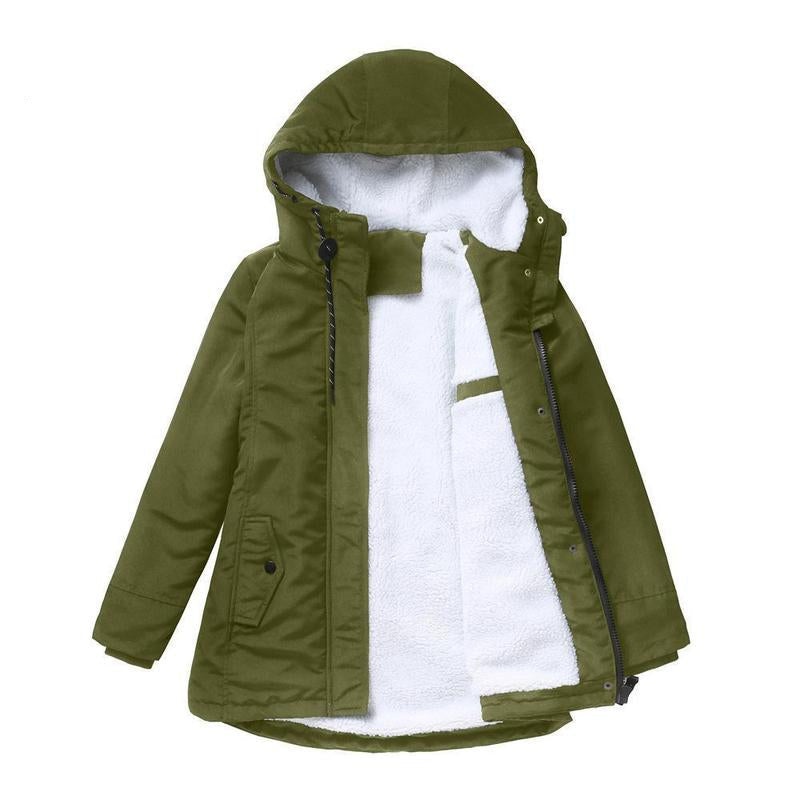 Cate™ | Cozy Quilted Winter Coat with Hood