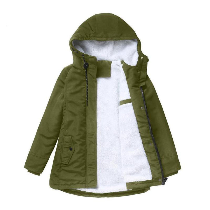 Cate™ | Cozy Quilted Winter Coat with Hood