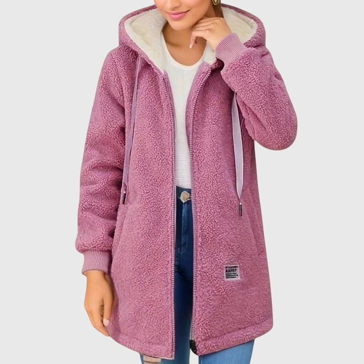 Margot – Teddy Hooded Coat