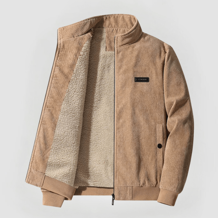 Dylan - Warm Corduroy Fleece Jacket