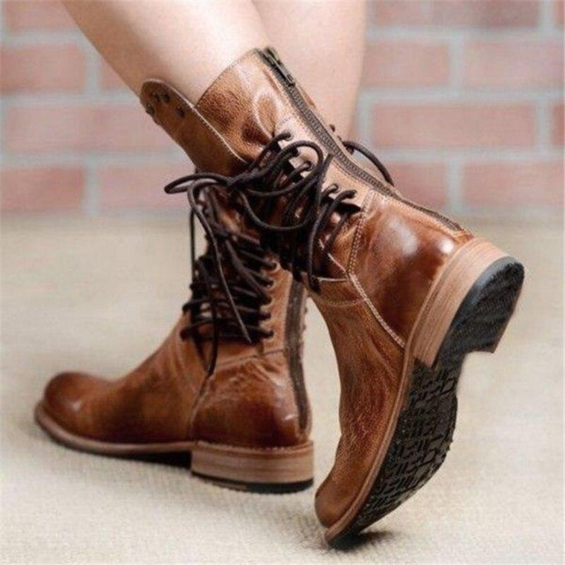 Caithlyn – Vintage Lace-Up Boots