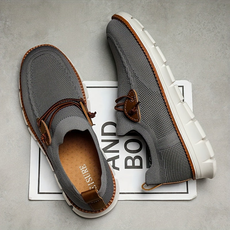 Justin – Casual Knit Loafers