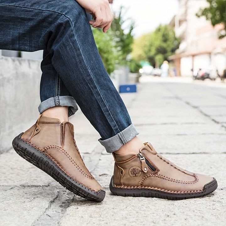 Simon – Handcrafted Leather Comfort Boots