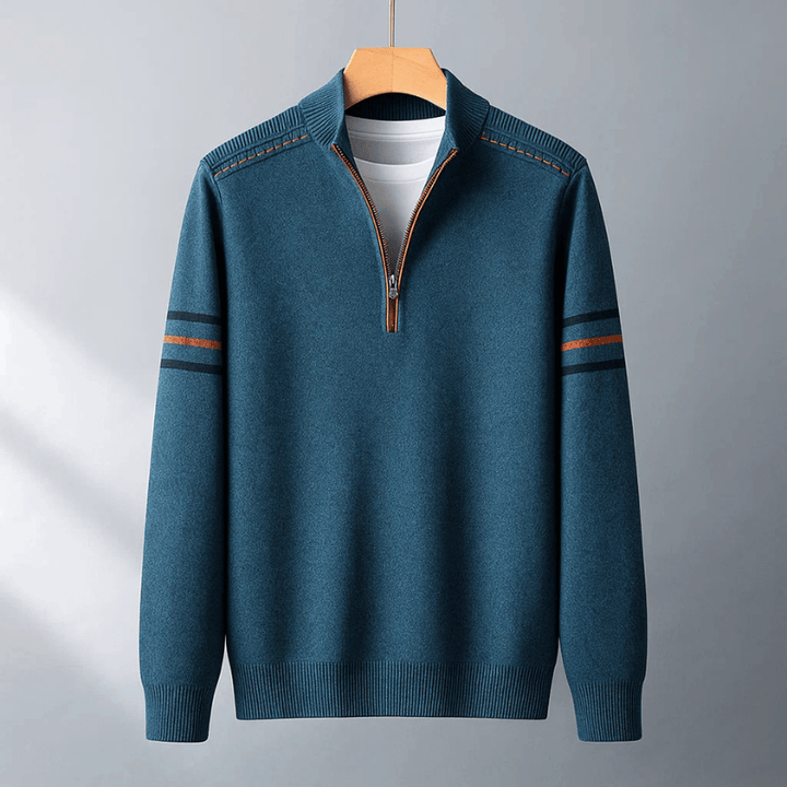 Elmer™ | Modern Half-Zip Sweater Ease