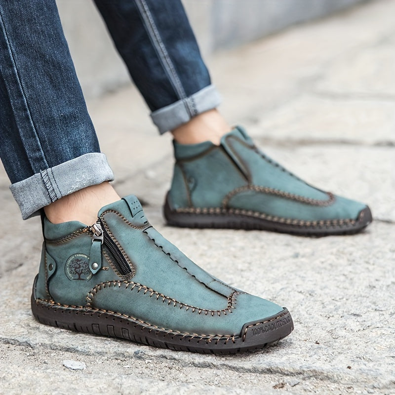 Simon – Handcrafted Leather Comfort Boots