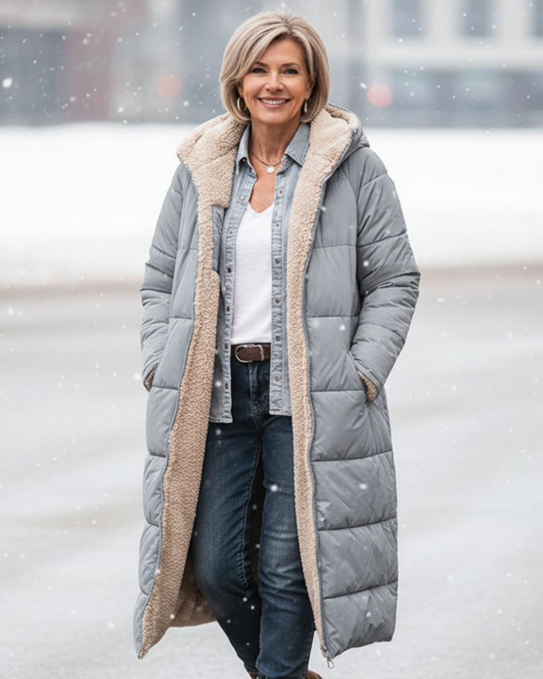 Laura™ | Sherpa Winter Coat