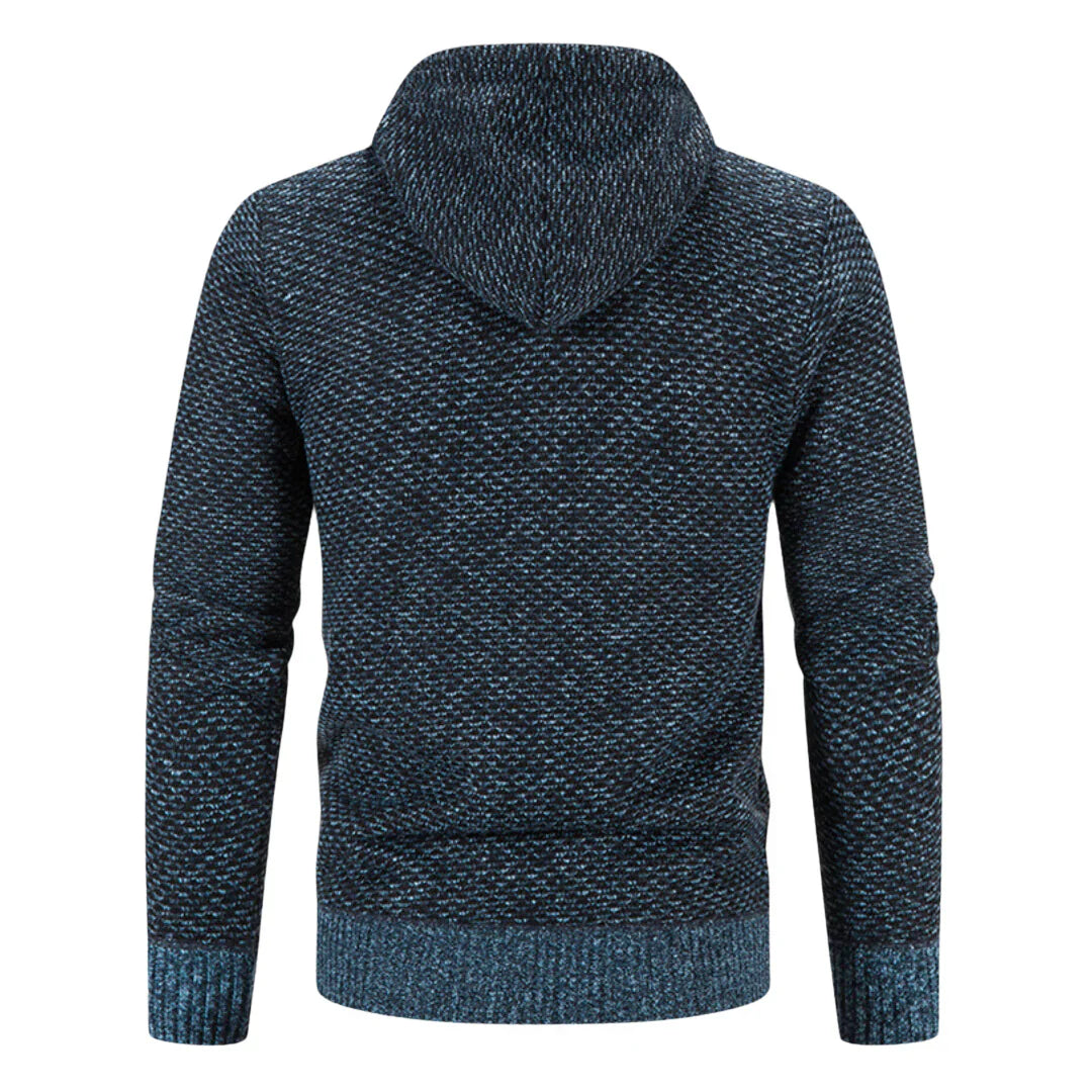 Matthew – Knitted Zip Hoodie