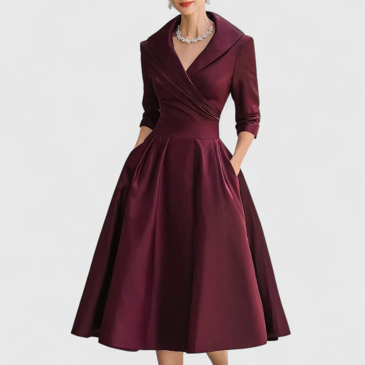 Trixie™ | Elegant Midi Dress