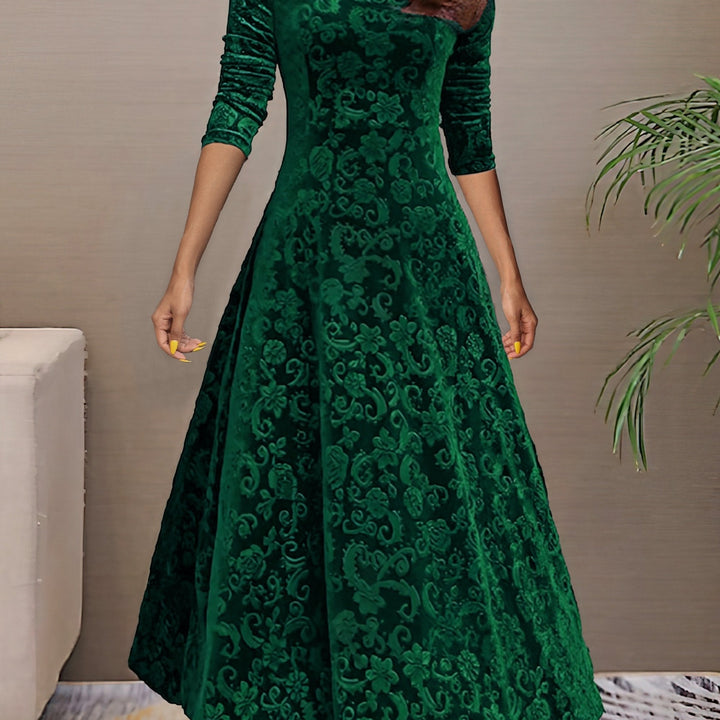 Cory™ | Holiday Velvet Elegance Dress