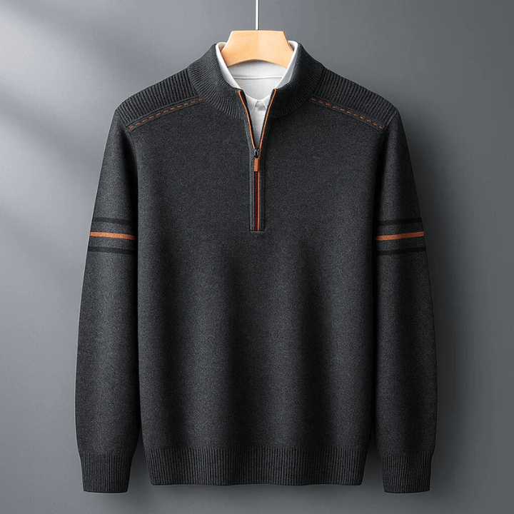 Elmer™ | Modern Half-Zip Sweater Ease