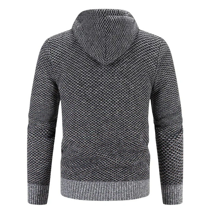 Matthew – Knitted Zip Hoodie