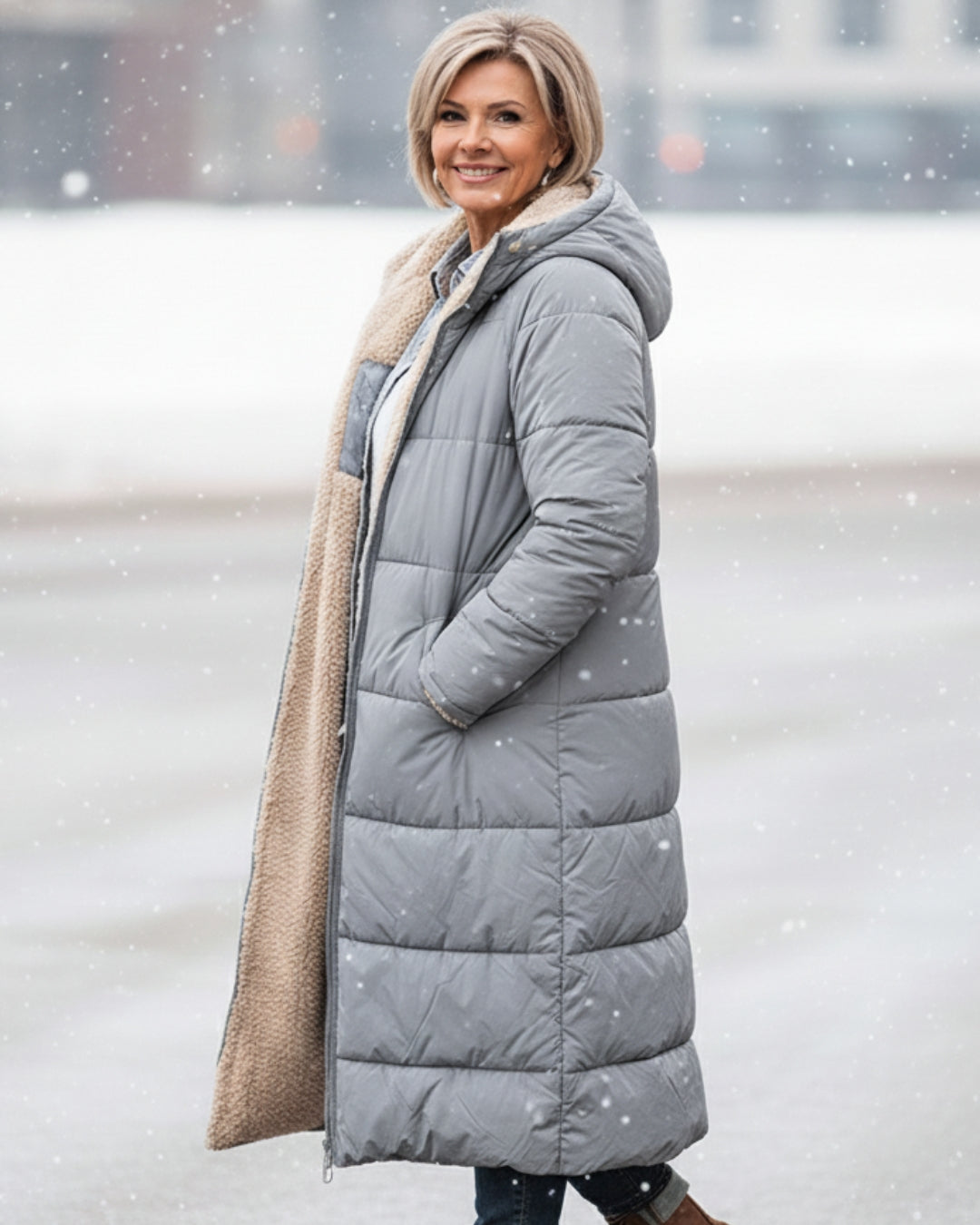 Laura™ | Sherpa Winter Coat