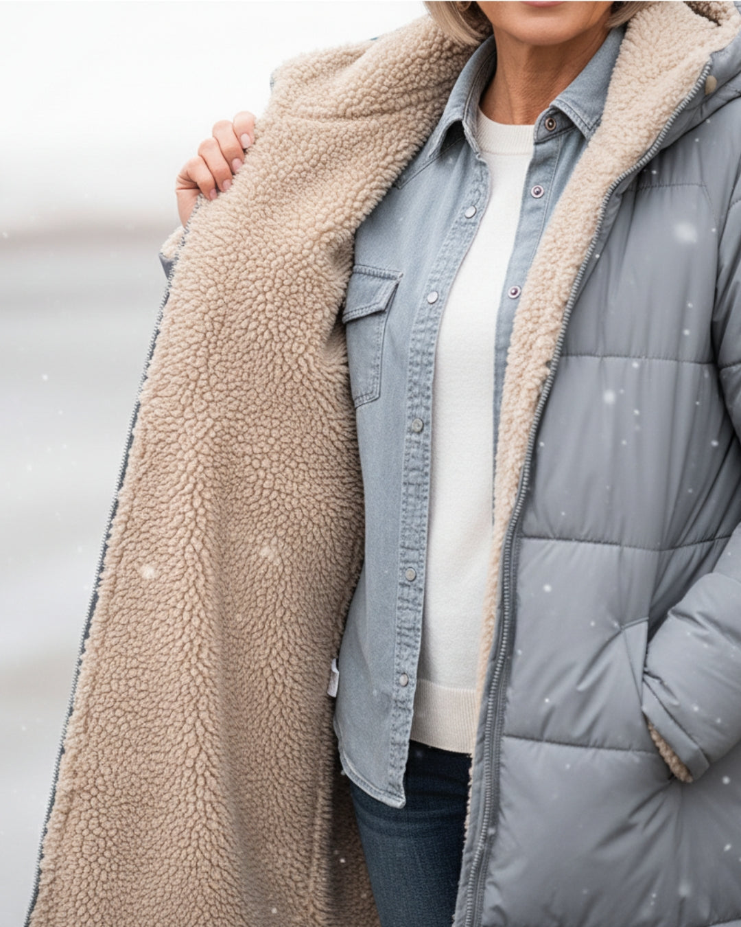 Laura™ | Sherpa Winter Coat