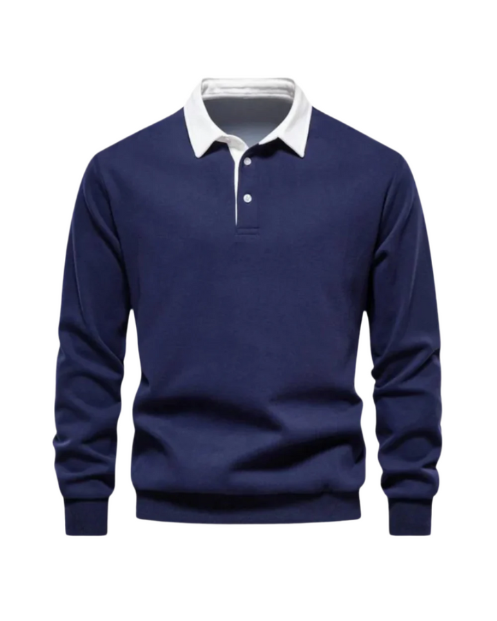 Adrian - Casual Polo Sweater