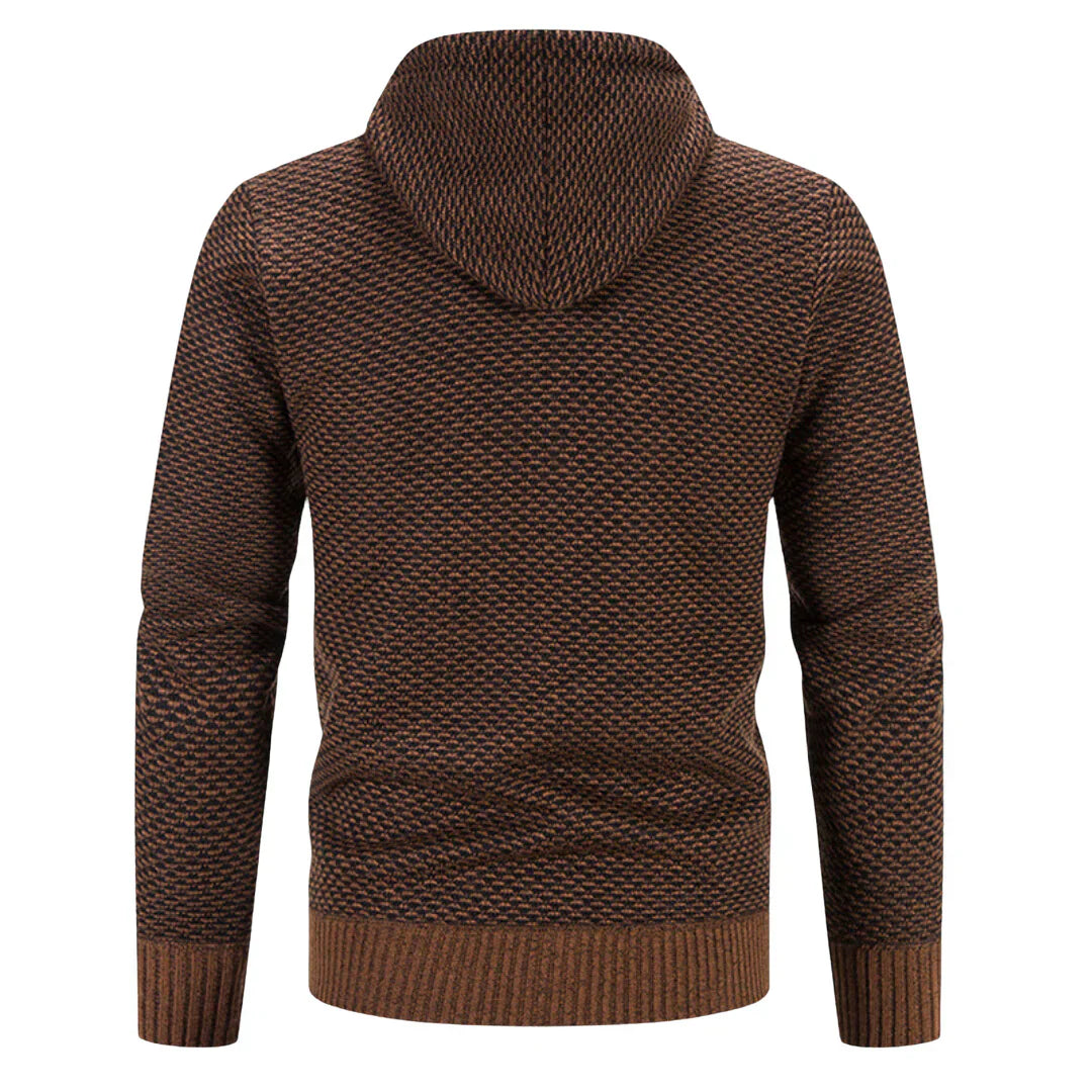 Matthew – Knitted Zip Hoodie