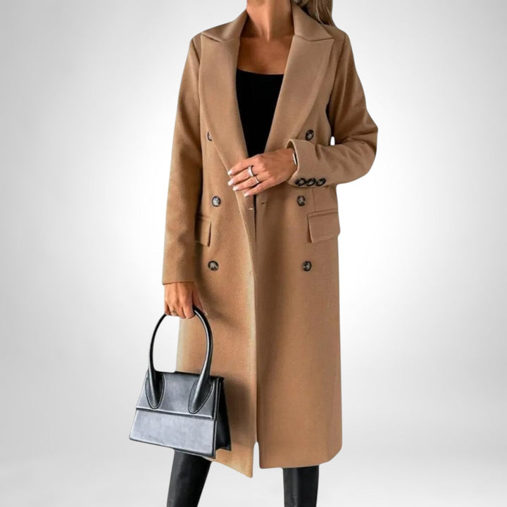 Hazel - Elegant Longline Coat
