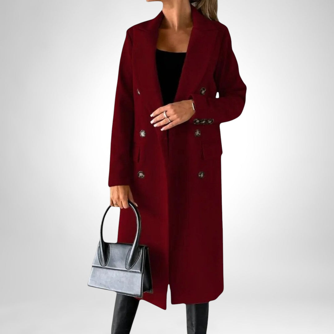 Hazel - Elegant Longline Coat