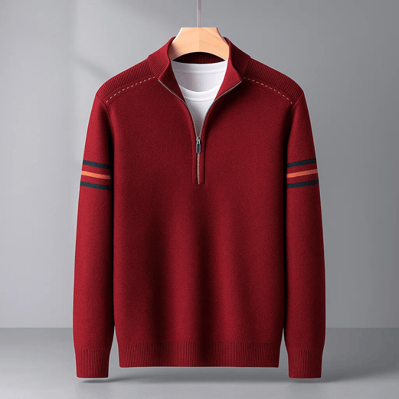 Elmer™ | Modern Half-Zip Sweater Ease