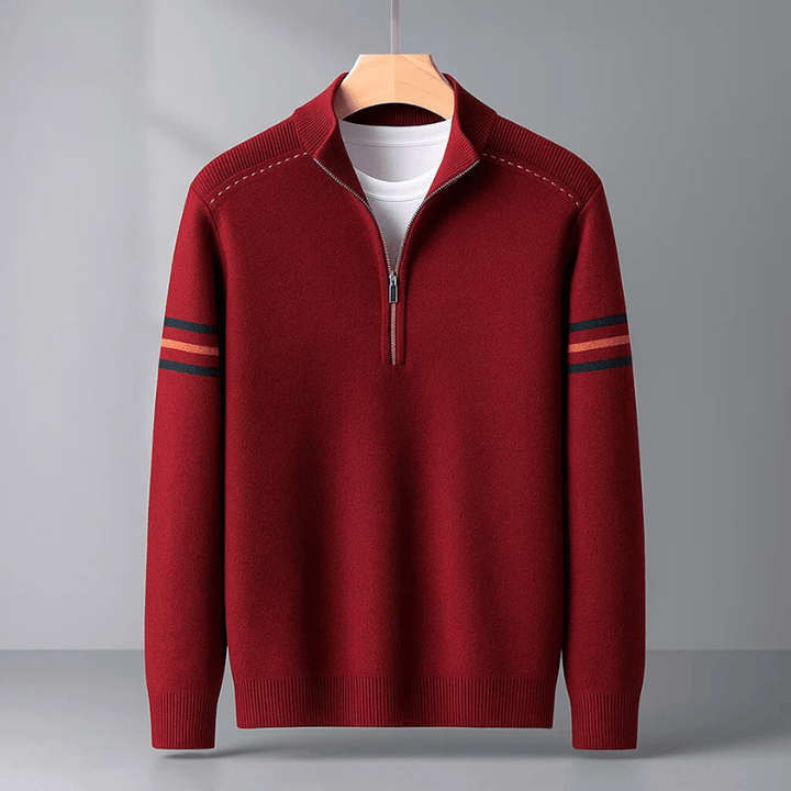 Elmer™ | Modern Half-Zip Sweater Ease