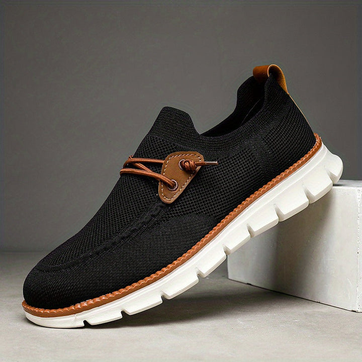 Justin – Casual Knit Loafers