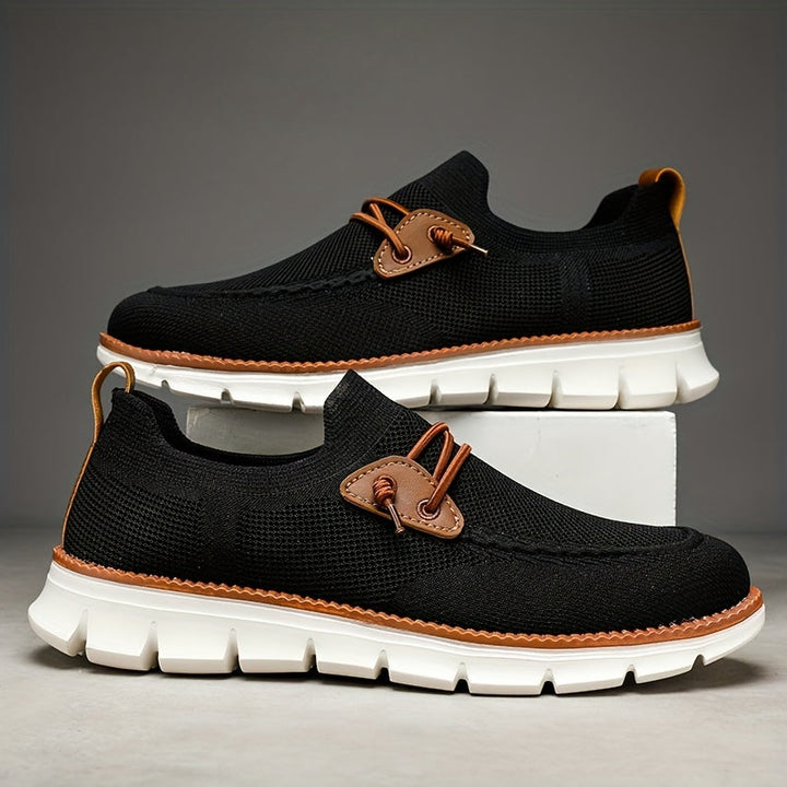 Justin – Casual Knit Loafers