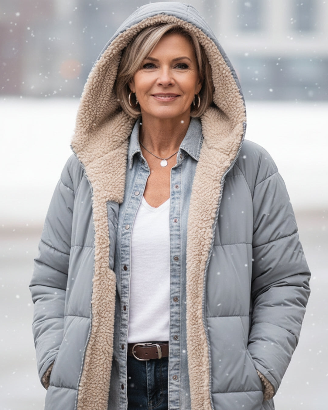 Laura™ | Sherpa Winter Coat
