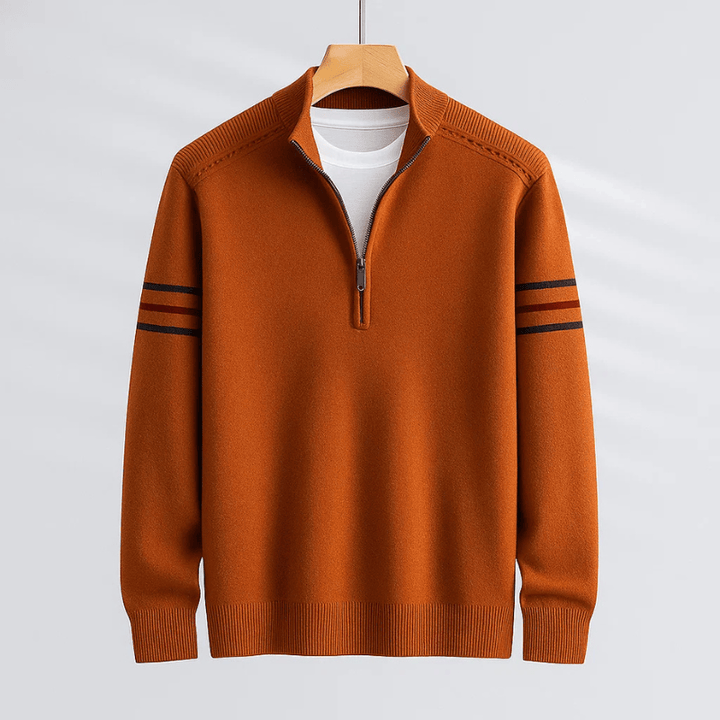 Elmer™ | Modern Half-Zip Sweater Ease
