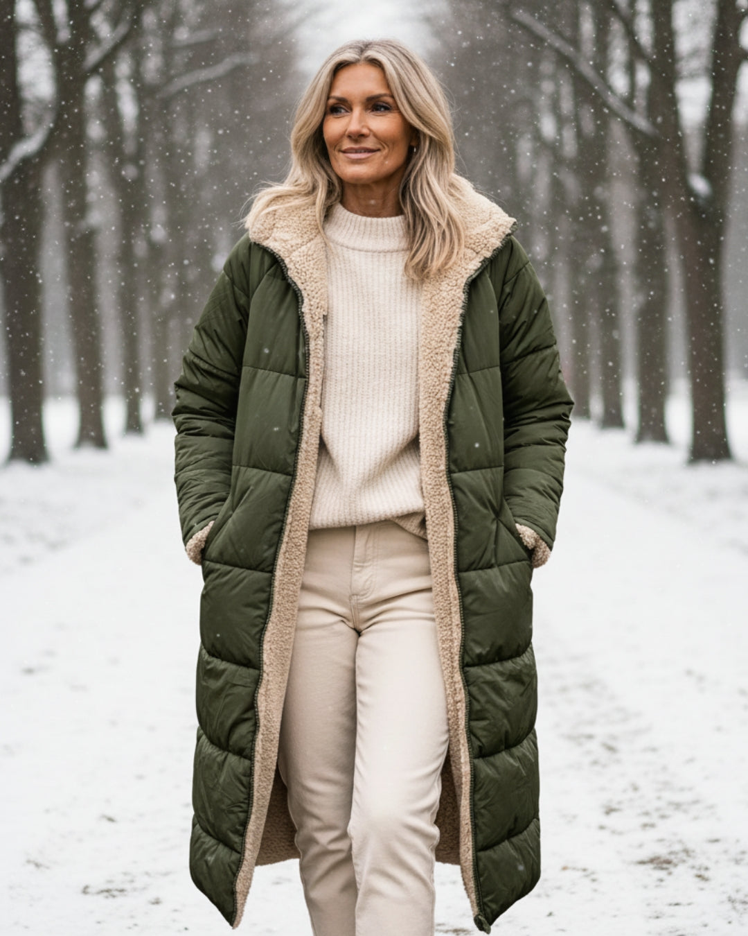 Laura™ | Sherpa Winter Coat