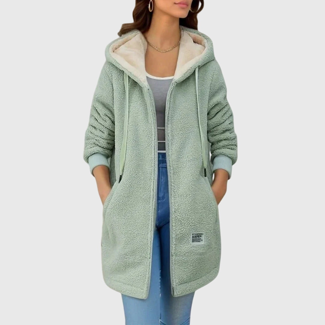 Margot – Teddy Hooded Coat
