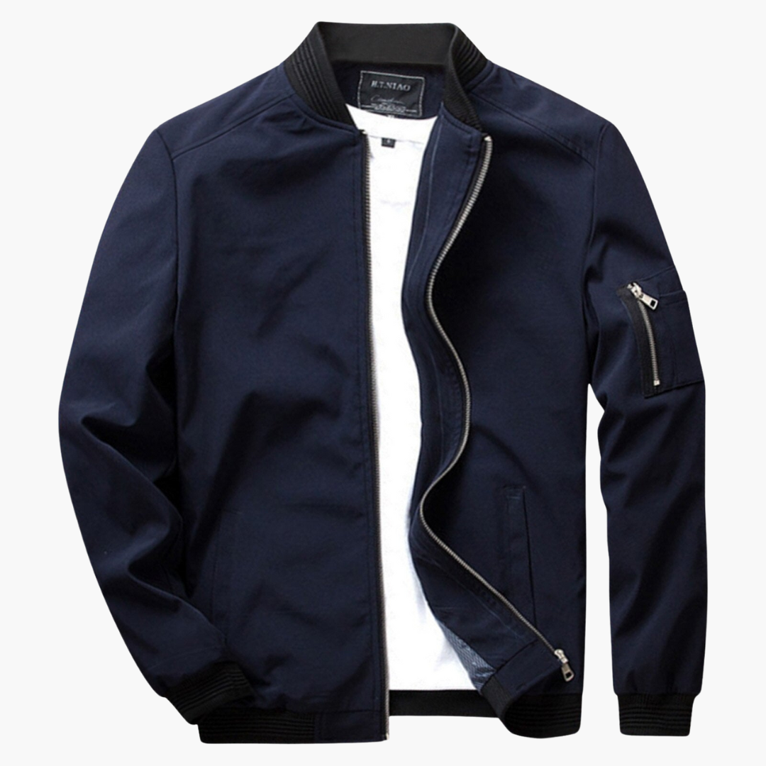 Nathan - Stylefull Luxe Bomber Jacket