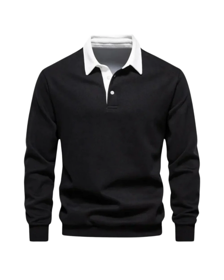 Adrian - Casual Polo Sweater