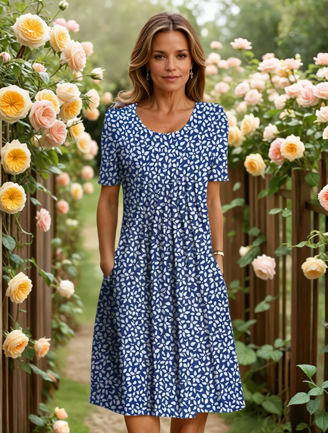 Novelle | Flattering Dress with Tummy Coverage