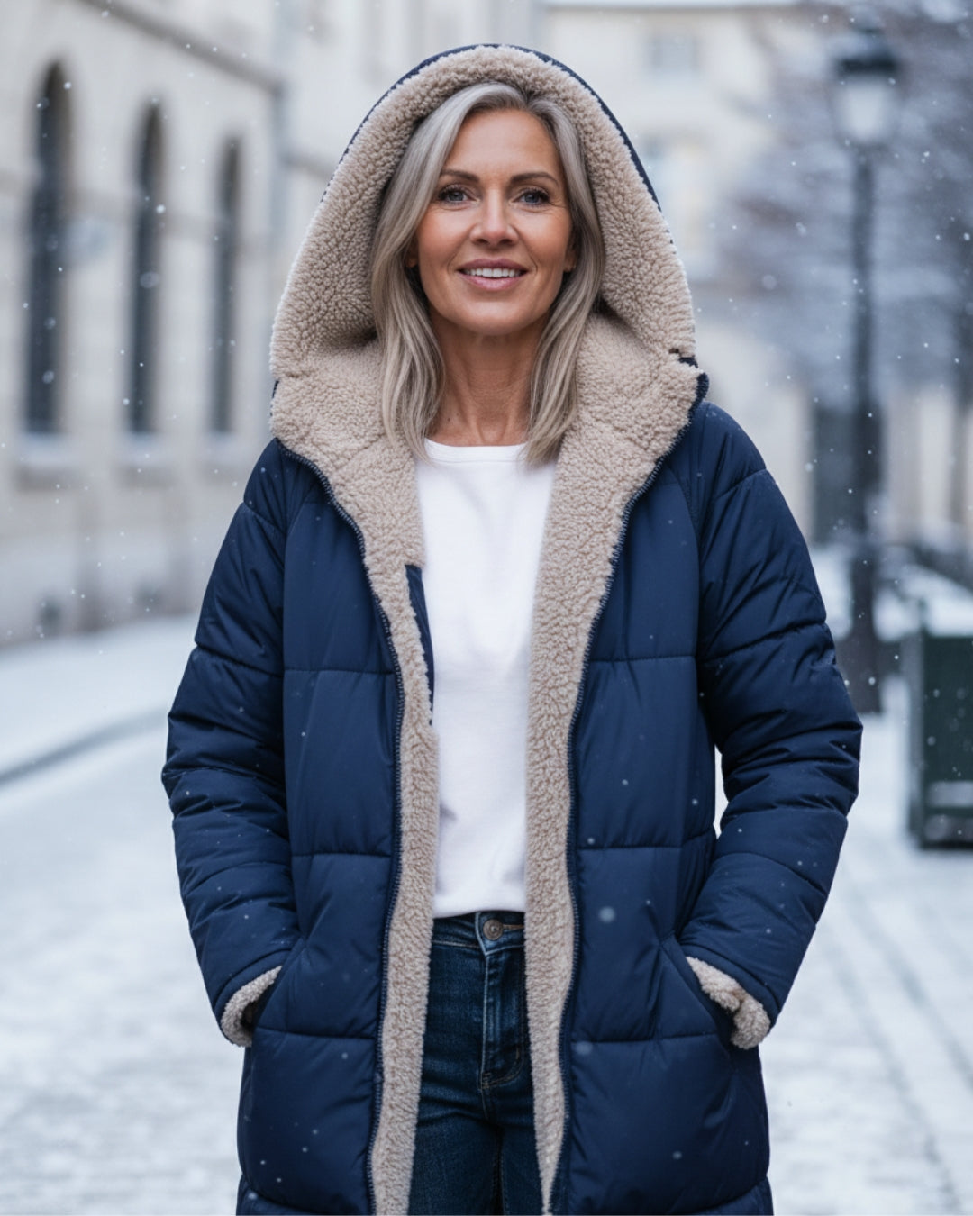 Laura™ | Sherpa Winter Coat