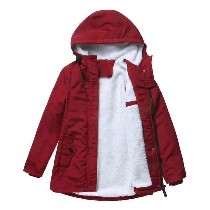 Cate™ | Cozy Quilted Winter Coat with Hood
