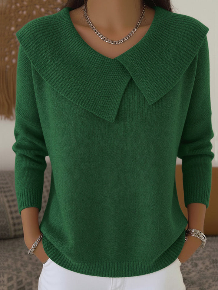 Gladys™ | Warm Sweater with Soft Collar