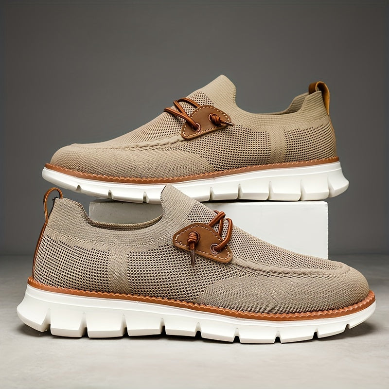 Justin – Casual Knit Loafers