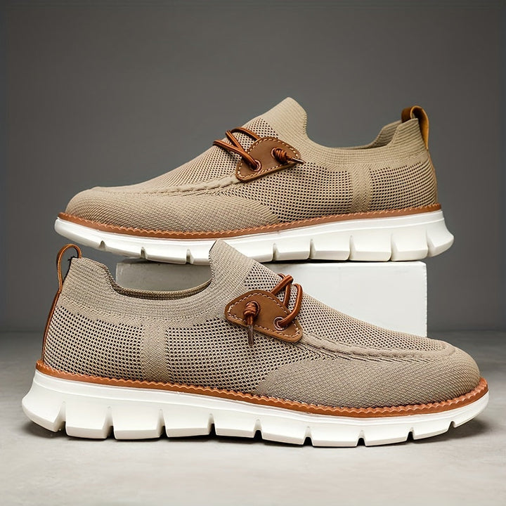 Justin – Casual Knit Loafers