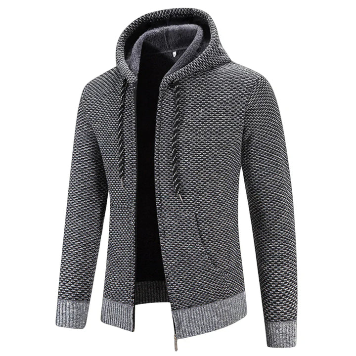 Matthew – Knitted Zip Hoodie