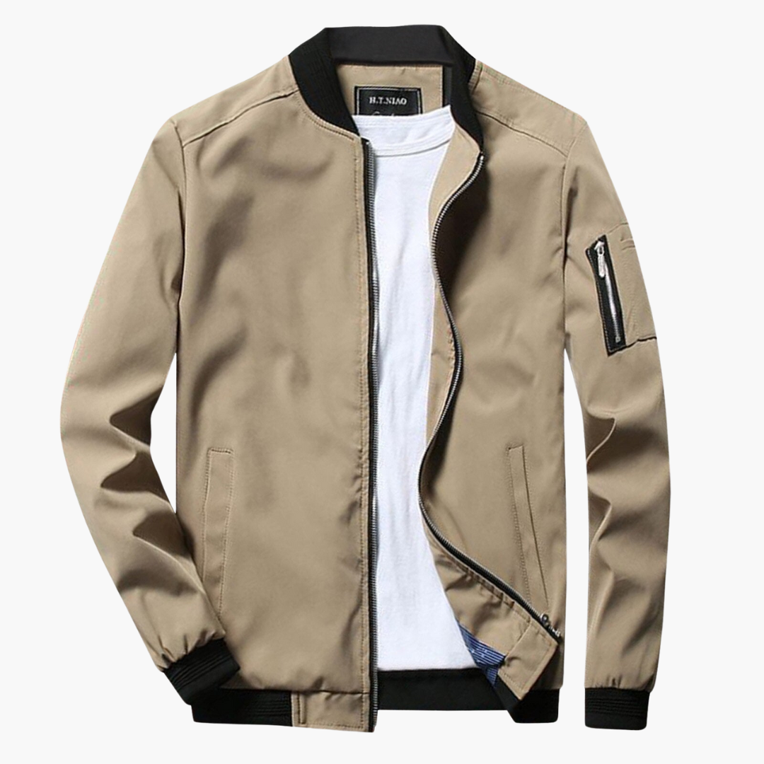 Nathan - Stylefull Luxe Bomber Jacket