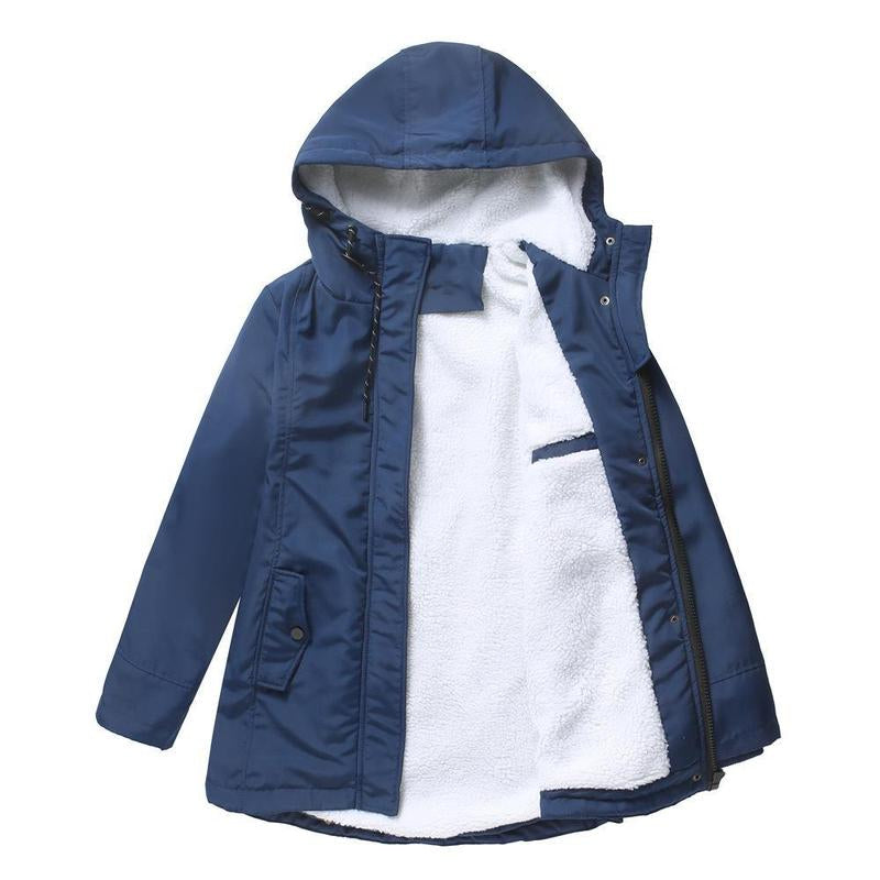 Cate™ | Cozy Quilted Winter Coat with Hood