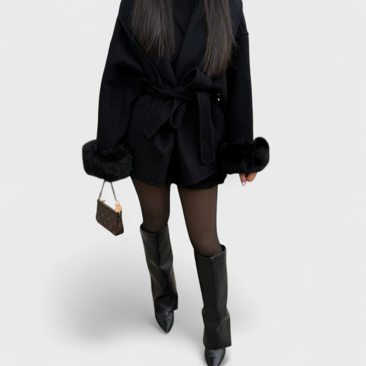 Naomi – Luxe Wool Wrap Coat