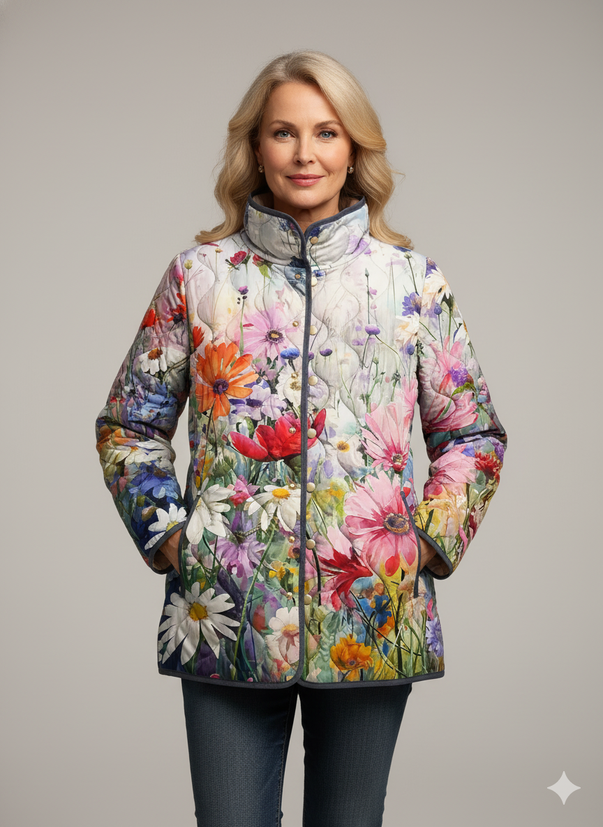 Perona™ | Vintage Floral Jacket