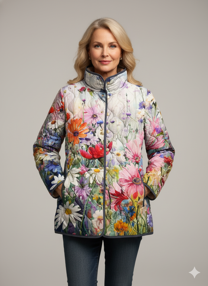 Perona™ | Vintage Floral Jacket
