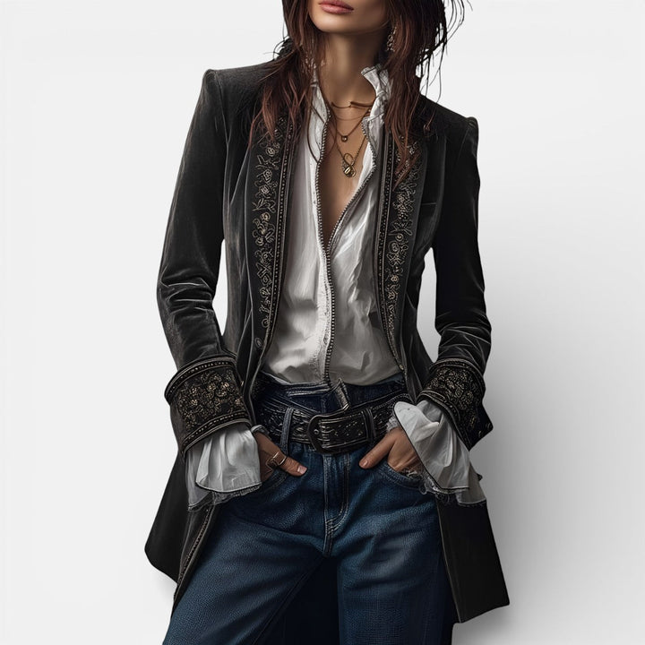 Billie™ | Elegant Velvet Jacket