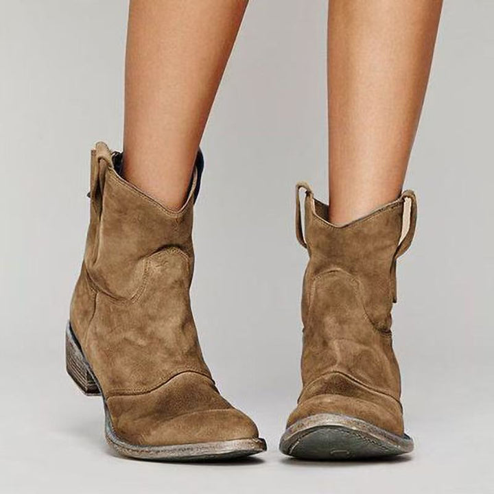 Haley – Suede Ankle Boots