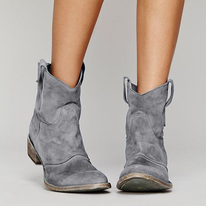 Haley – Suede Ankle Boots