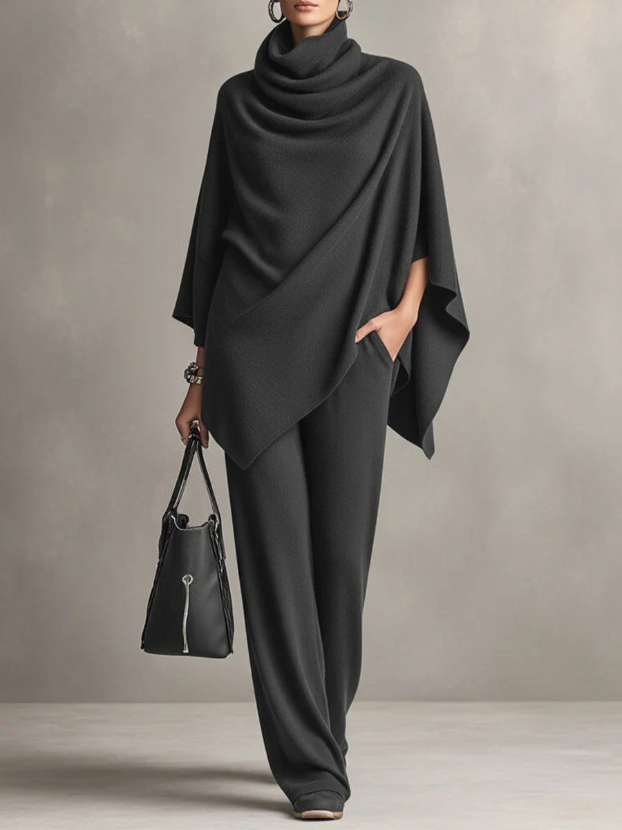 Marina™ | Elegant Drape Two-Piece Set
