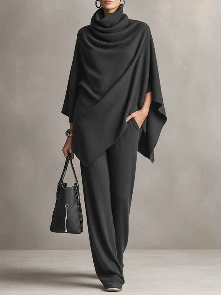 Marina™ | Elegant Drape Two-Piece Set