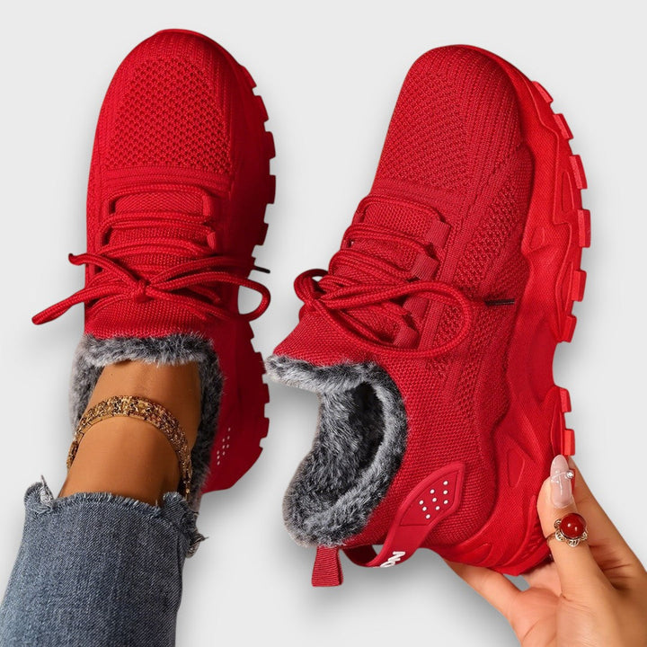Kathryn™ | Lace-Up Winter Sneakers